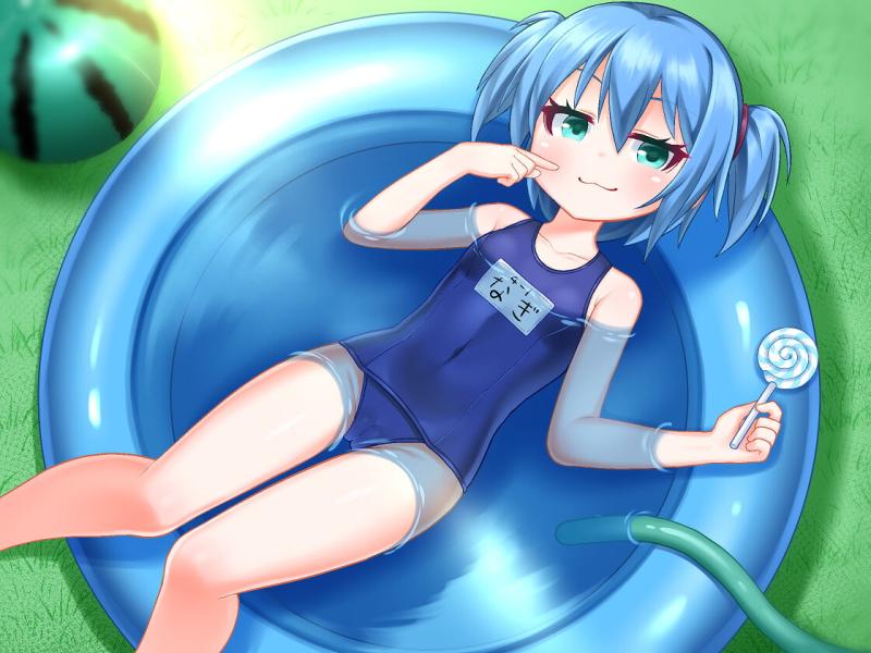 「ガキおなっ!メスガキの水遊びで完全屈服しちゃうオナサポゲーム」のサンプル画像2